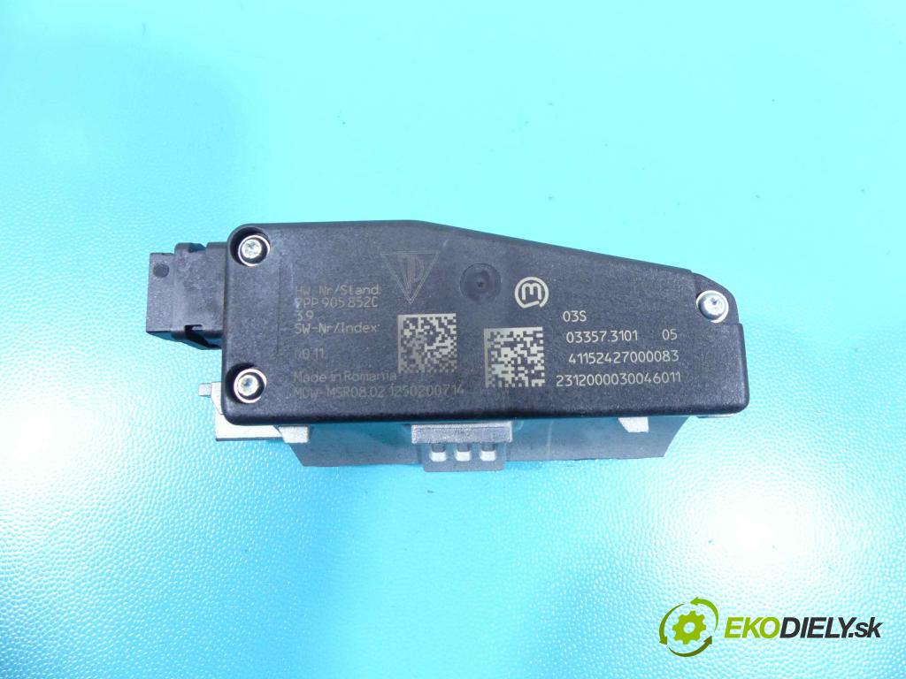 Porsche Panamera I 970 2009-2016 4.8 V8 400KM: automatic 294 kW 4806 cm3 5- Blokáda: řízení: 7PP905852C (Ostatné)