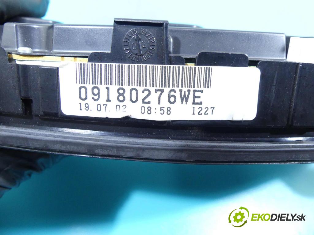 Opel Vectra C 2002-2008 1.8 16v 122 HP manual 90 kW 1796 cm3 4- prístrojovka/ budíky 9180273WB (Prístrojové dosky, displeje)