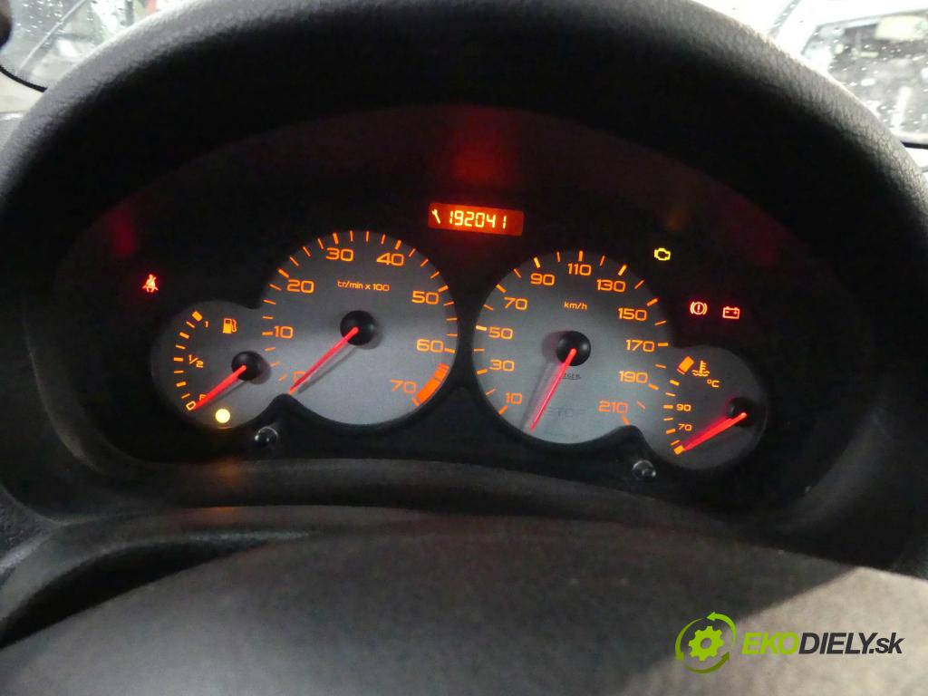 Peugeot 206 1.4 16v 88 HP manual 65 kW 1360 cm3 5- prístrojovka/ budíky 9651740380 (Prístrojové dosky, displeje)