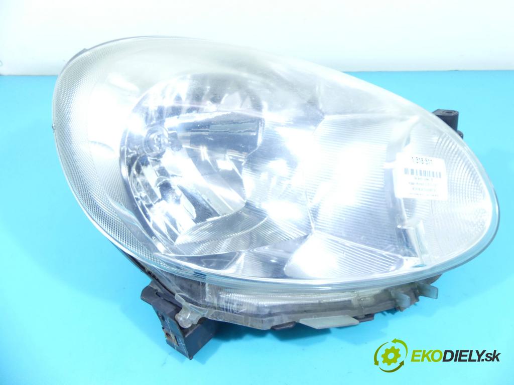 Nissan Micra K13 2010-2017 1.2 16V 80 HP manual 59 kW 1198 cm3 5- Reflektor: pravý 260101HB0A (Pravé)
