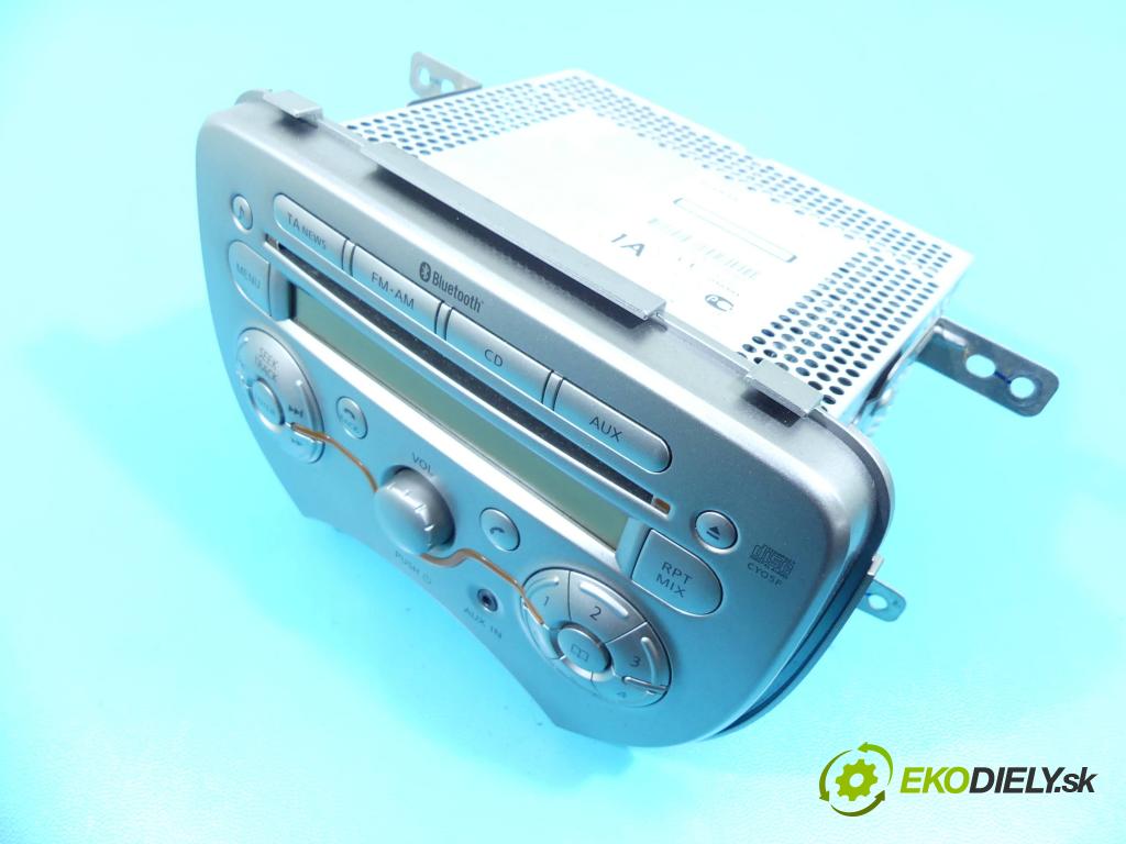 Nissan Micra K13 2010-2017 1.2 16V 80 HP manual 59 kW 1198 cm3 5- Radio originál 281851HA0A