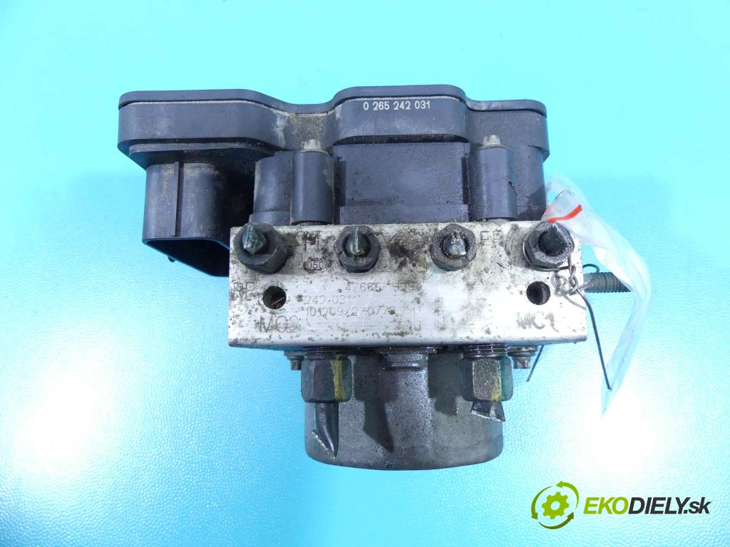 Nissan Micra K13 2010-2017 1.2 16V 80 HP manual 59 kW 1198 cm3 5- čerpadlo abs 0265956012 (Pumpy ABS)