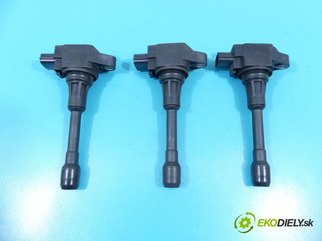 Nissan Micra K13 2010-2017 1.2 16V 80 HP manual 59 kW 1198 cm3 5- cievka zapaľovacia 22448JA00C (Zapaľovacie cievky, moduly)