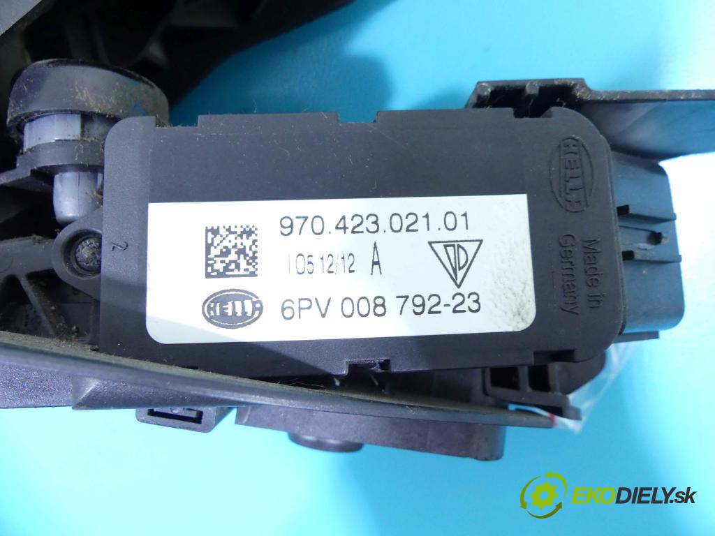 Porsche Panamera I 970 2009-2016 4.8 V8 400KM: automatic 294 kW 4806 cm3 5- pedále 97042302101 (Pedále)