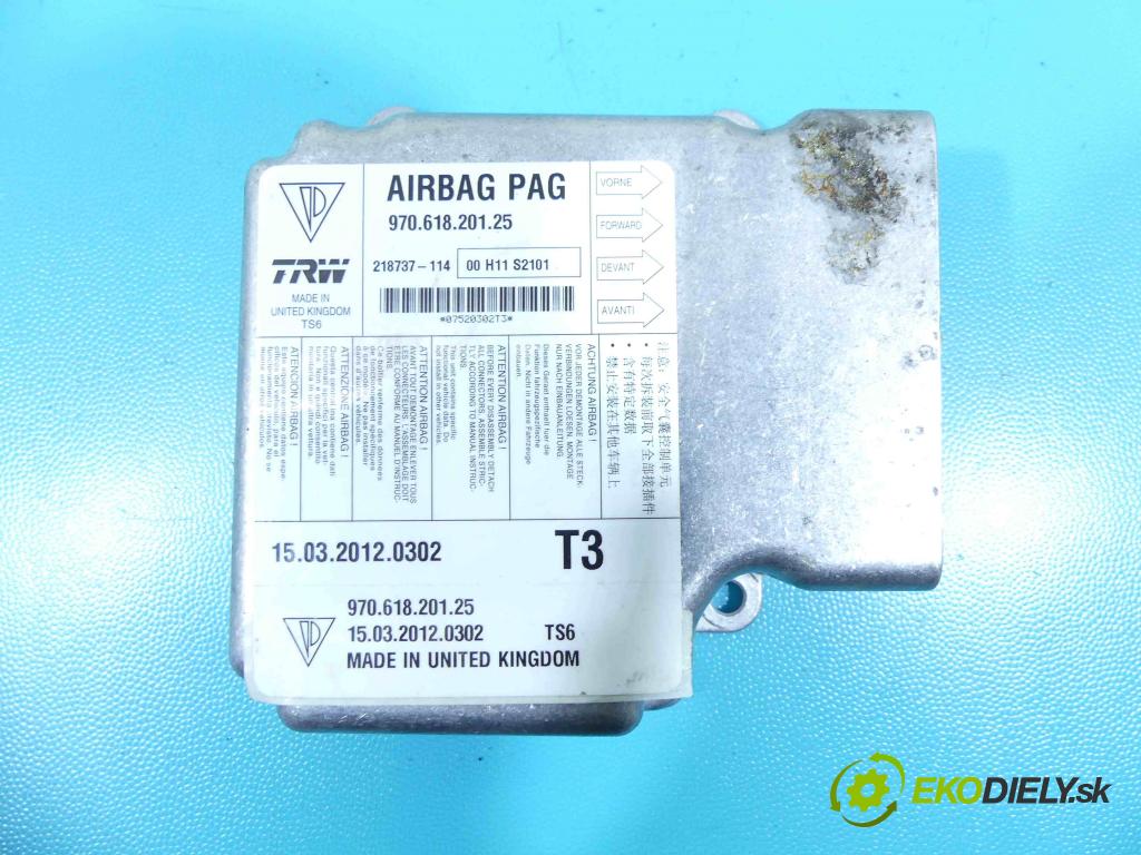 Porsche Panamera I 970 2009-2016 4.8 V8 400KM: automatic 294 kW 4806 cm3 5- modul riadiaca jednotka 970.618.201.25 (Ostatné)