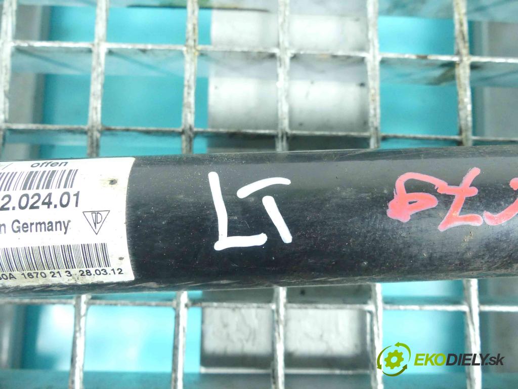 Porsche Panamera I 970 2009-2016 4.8 V8 400KM: automatic 294 kW 4806 cm3 5- poloos ľavé 97033202401 (Poloosy)