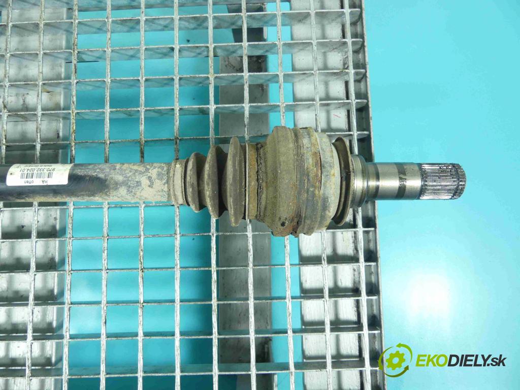 Porsche Panamera I 970 2009-2016 4.8 V8 400KM: automatic 294 kW 4806 cm3 5- poloos ľavé 97033202401 (Poloosy)