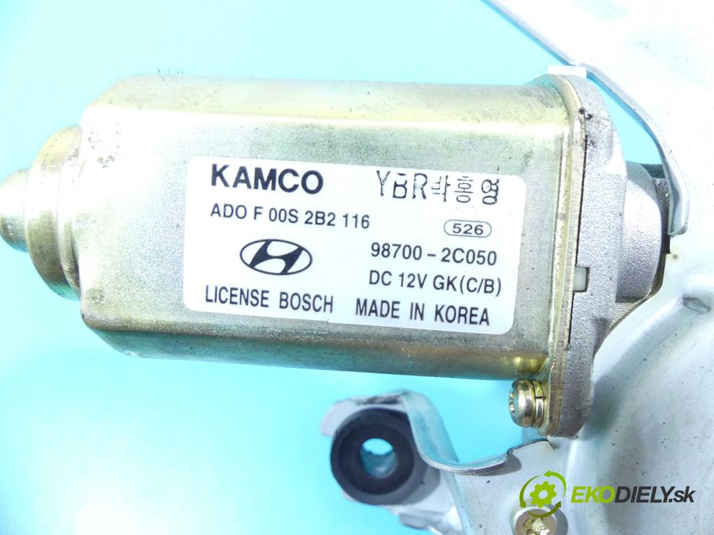 Hyundai Coupe II 2001-2008 2.0 16V 143 hp manual 105 kW 1975 cm3 3- motor stěrače zadní 98700-2C050