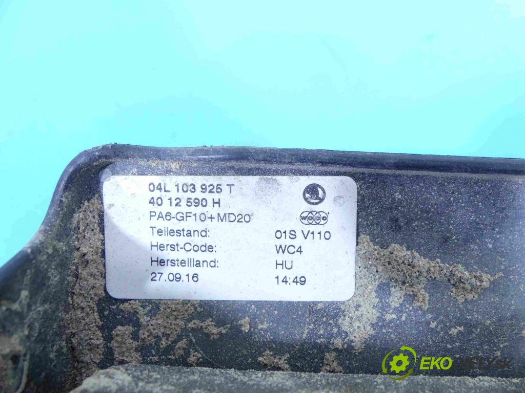 Skoda Octavia III 2013- 1.6 tdi 110 hp manual 81 kW 1598 cm3 5- kryt motoru horní 04L103954T