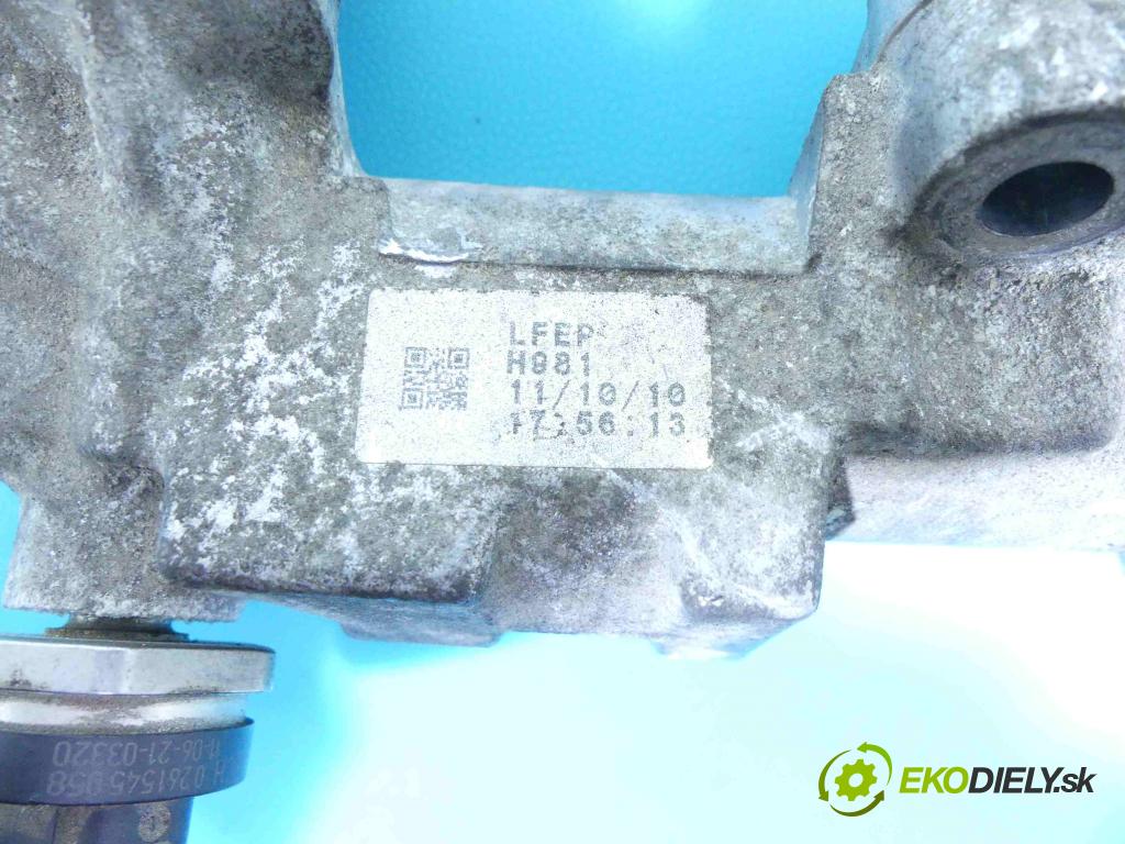 Mazda 6 II GH 2007-2012 2.0 16v DISI 155 HP manual 114 kW 1999 cm3 5- lišta vstrekovacia 0261545058 (Vstrekovacie lišty)