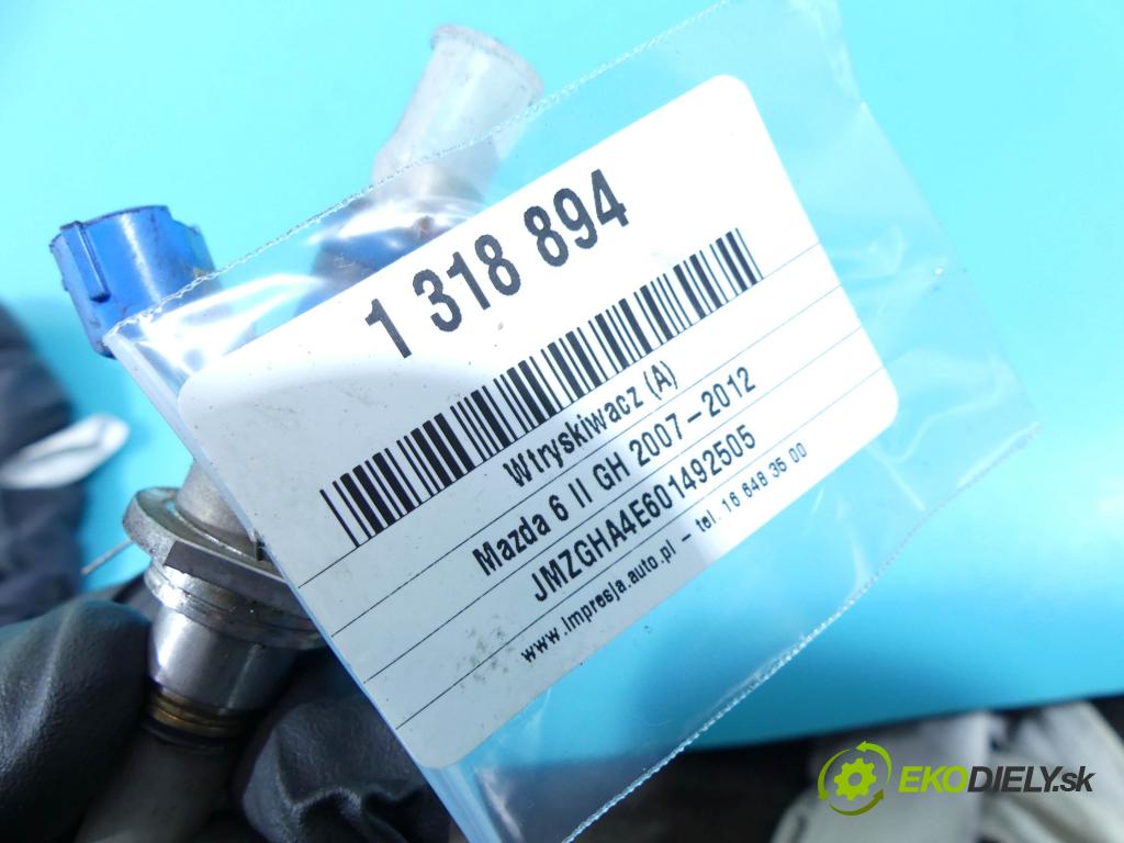 Mazda 6 II GH 2007-2012 2.0 16v DISI 155 HP manual 114 kW 1999 cm3 5- vstrek E7T 20271 (Vstrekovače)