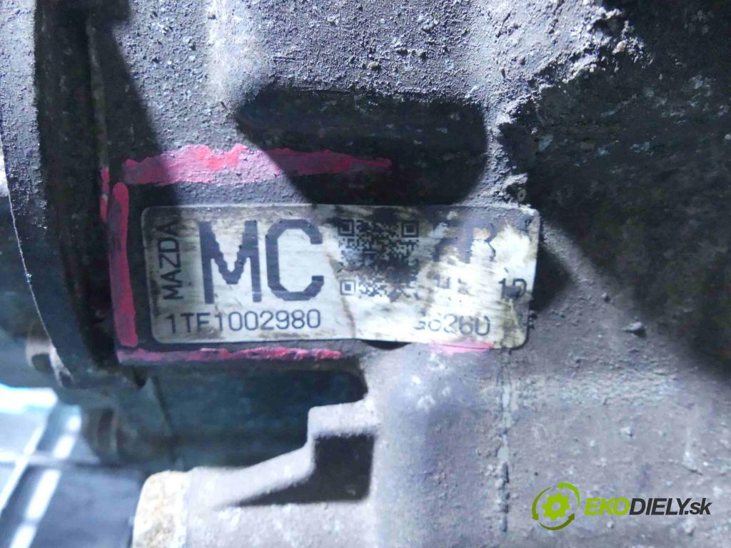 Mazda 6 II GH 2007-2012 2.0 16v DISI 155 HP manual 114 kW 1999 cm3 5- prevodovka stupeň,rýchlosť manual G6260