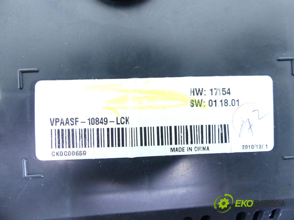 Nissan Qashqai I J10 2006-2013 2.0 dci 150 HP manual 110 kW 1995 cm3 5- prístrojovka/ budíky VPAASF-10849-LCK (Prístrojové dosky, displeje)
