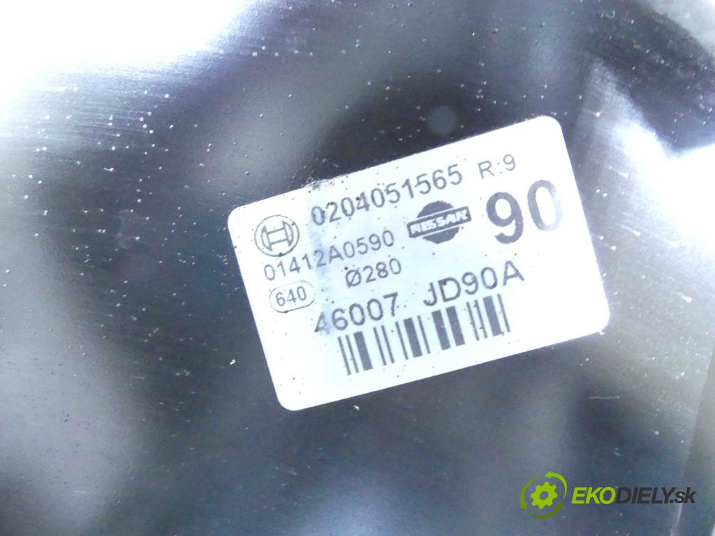 Nissan Qashqai I J10 2006-2013 2.0 dci 150 HP manual 110 kW 1995 cm3 5- servo brzdové 0204051565