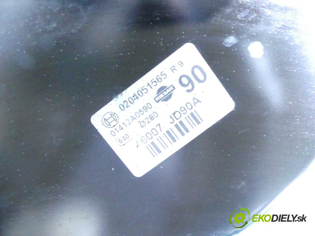 Nissan Qashqai I J10 2006-2013 2.0 dci 150 HP manual 110 kW 1995 cm3 5- servo brzdové 0204051565