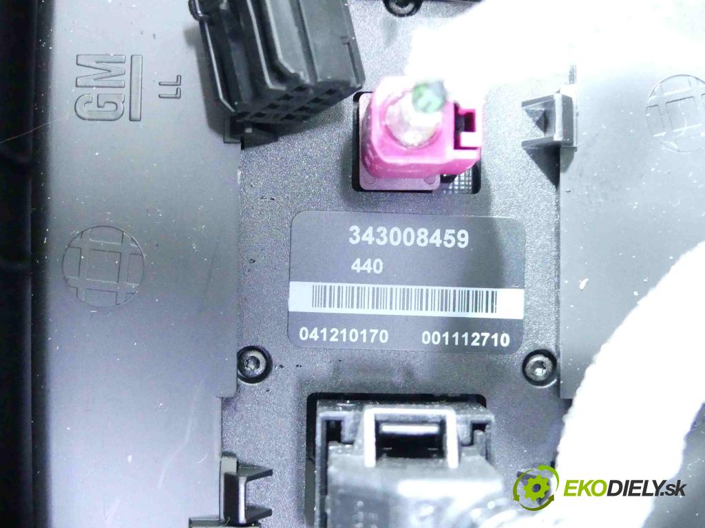 Opel Insignia A 2008-2017 2.0 cdti 131 HP automatic 96 kW 1956 cm3 5- operadlo 343008459 (Lakťové opierky)