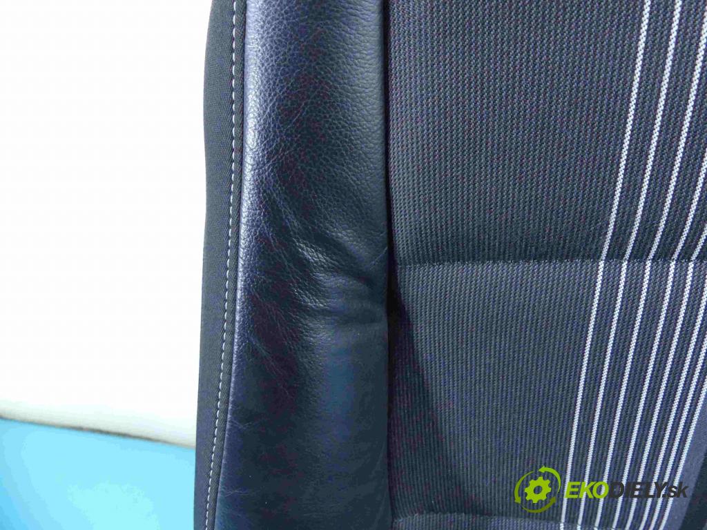 Vw Golf VI 2008-2013 1.6 tdi 105 HP automatic 77 kW 1598 cm3 5- Sedačka ľavý  (Sedačky, sedadlá)