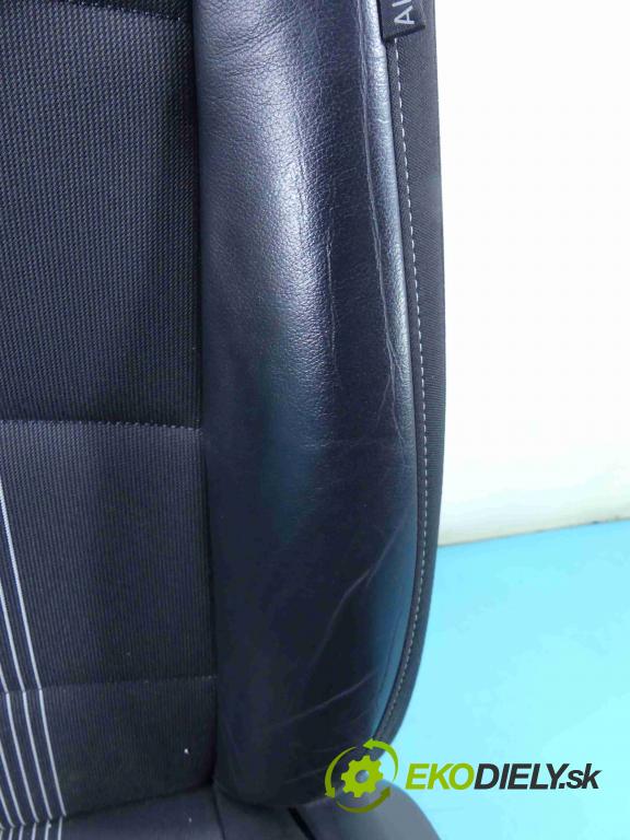 Vw Golf VI 2008-2013 1.6 tdi 105 HP automatic 77 kW 1598 cm3 5- Sedačka ľavý  (Sedačky, sedadlá)