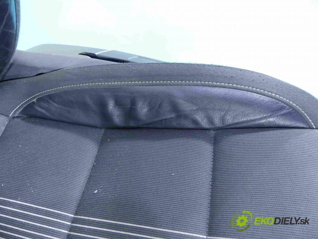 Vw Golf VI 2008-2013 1.6 tdi 105 HP automatic 77 kW 1598 cm3 5- Sedačka ľavý  (Sedačky, sedadlá)