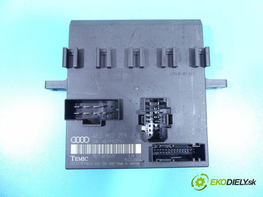 Audi A8 D3 2002-2009 3.0 tdi 232KM automatic 171 kW 2967 cm3 4- modul riadiaca jednotka 4E0907279J (Ostatné)