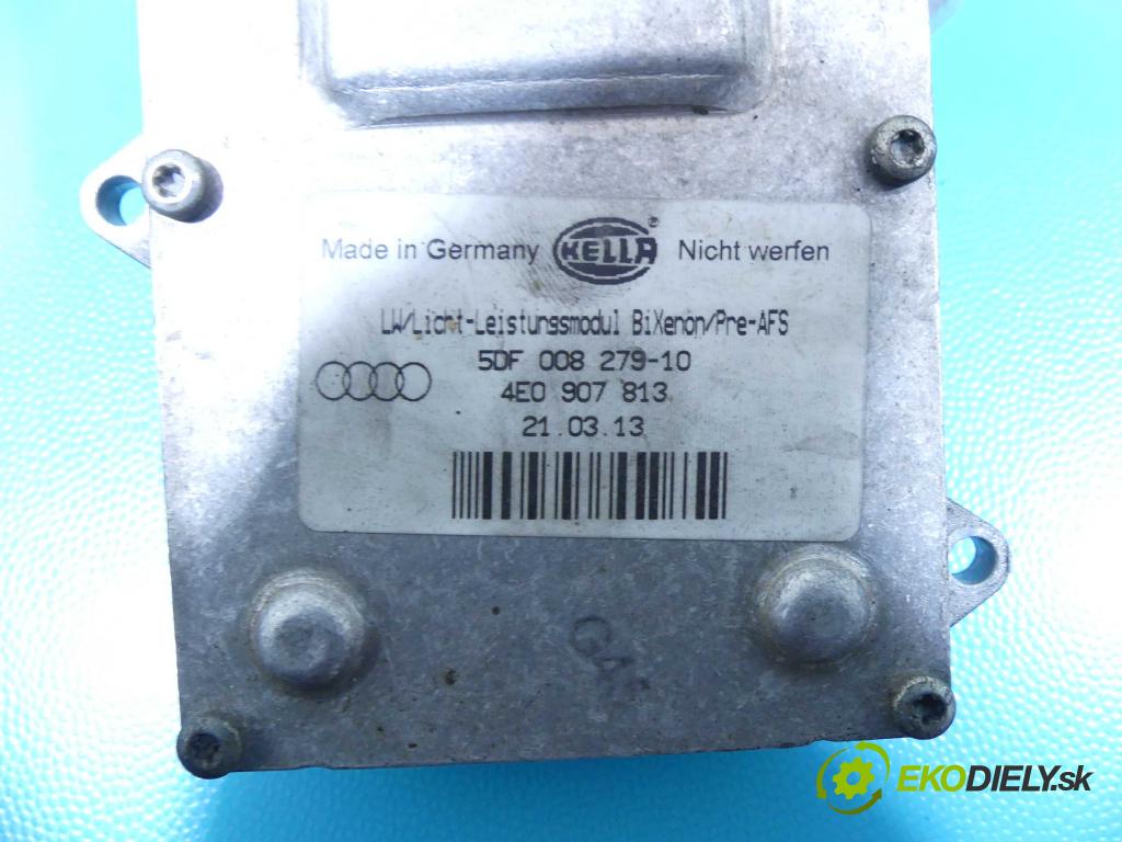 Audi A8 D3 2002-2009 3.0 tdi 232KM automatic 171 kW 2967 cm3 4- střídač: xenon 5DF008279-10 (Riadiace jednotky xenónu)