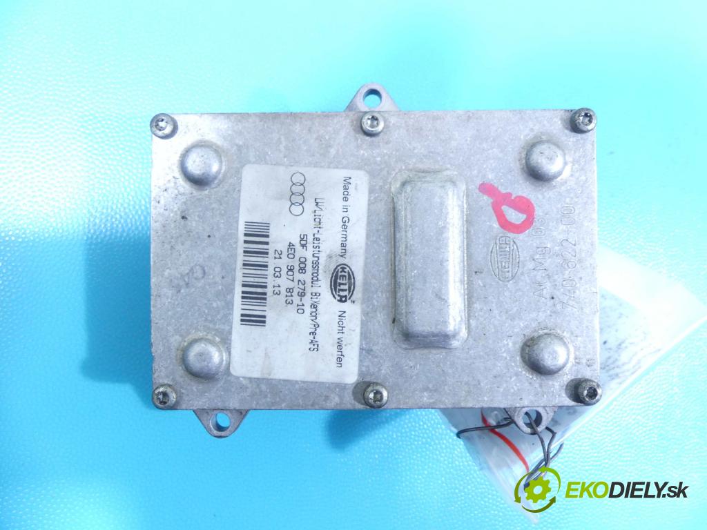 Audi A8 D3 2002-2009 3.0 tdi 232KM automatic 171 kW 2967 cm3 4- střídač: xenon 5DF008279-10 (Riadiace jednotky xenónu)