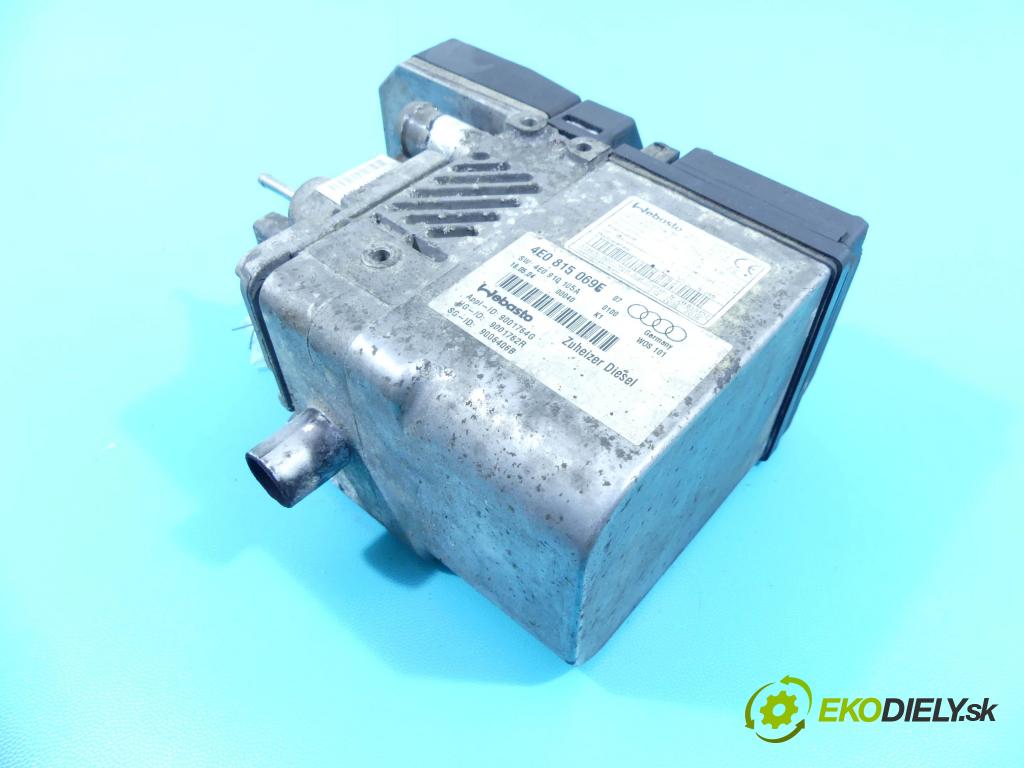 Audi A8 D3 2002-2009 3.0 tdi 232KM automatic 171 kW 2967 cm3 4- Webasto 4E0815069E (Webasto ohřívače)