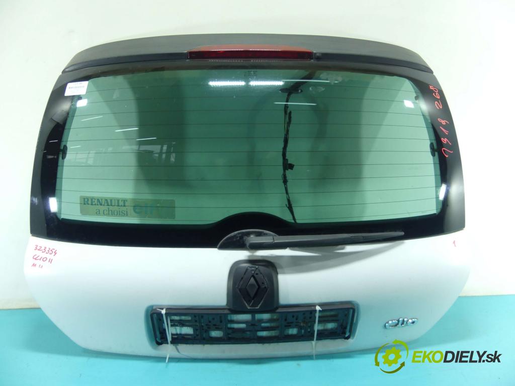 Renault Clio II 1998-2012 1.5 dci 65 hp manual 48 kW 1461 cm3 3- zadní kufrové dveře  (Zadní kapoty)