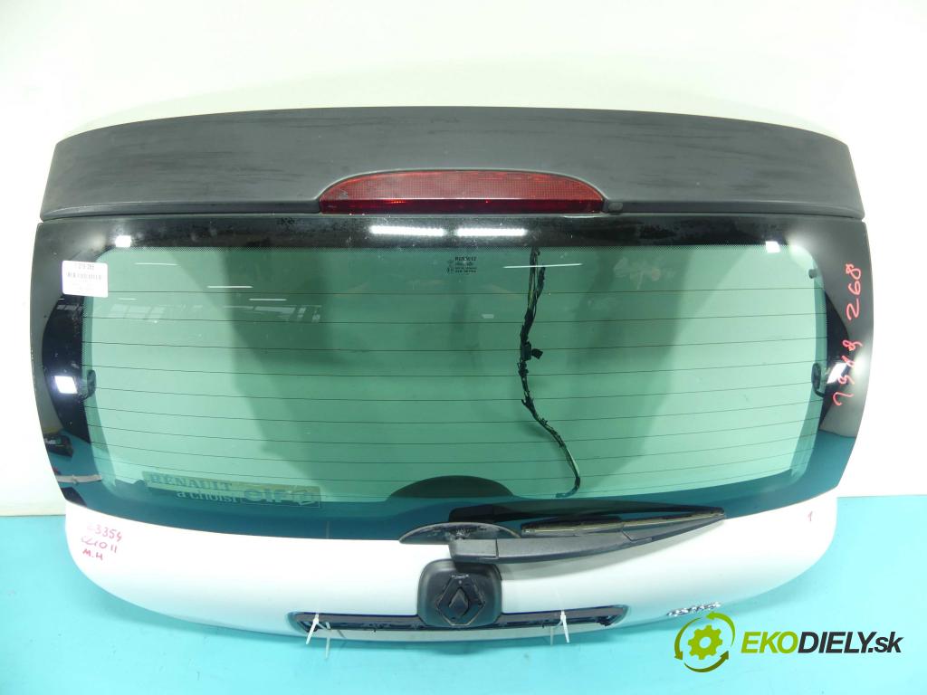 Renault Clio II 1998-2012 1.5 dci 65 hp manual 48 kW 1461 cm3 3- zadní kufrové dveře  (Zadní kapoty)