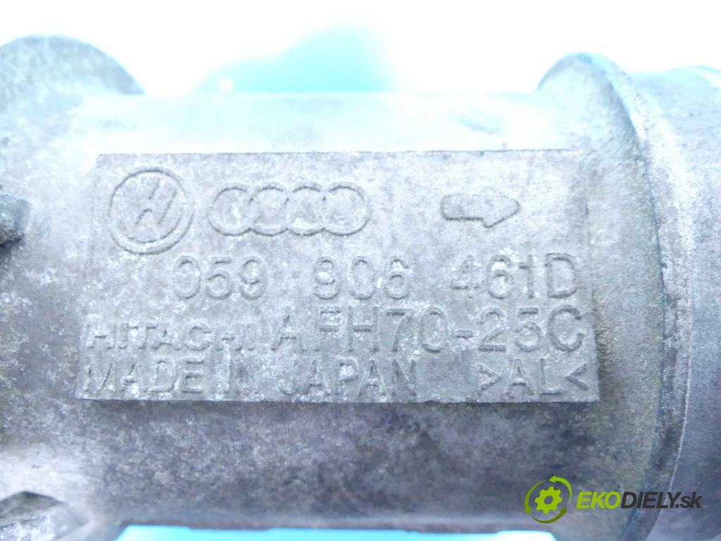 Audi A6 C5 1997-2004 2.5 tdi 179KM manual 132 kW 2496 cm3 5- průtokoměr: 059906461D (Váhy vzduchu)
