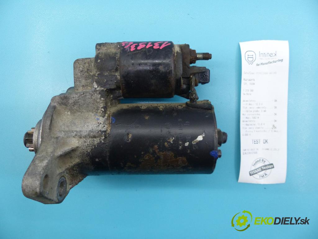 Vw Bora 1.6 8v 101 HP manual 74 kW 1595 cm3 4- štartér 0001121006 (Štartéry)