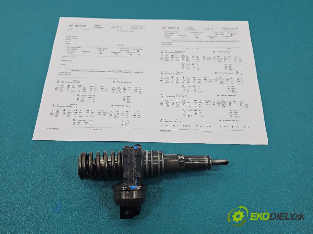 Vw Passat B6 2005-2010 2.0 tdi 140 HP manual 103 kW 1968 cm3 5- vstrekovacie čerpadlo 0414720312 (Vstrekovač paliva)