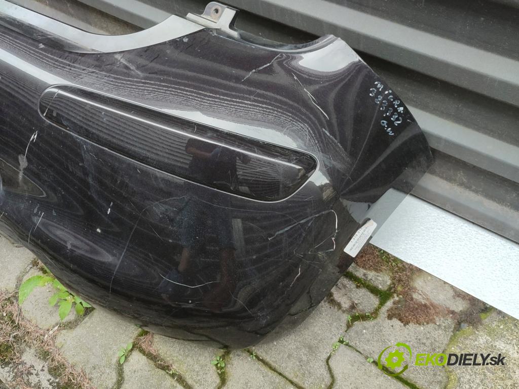 Nissan Micra K13 2010-2017 1.2 12V 80 HP manual 59 kW 1198 cm3 5- nárazník zadné  (Kľučka dverí ostatné)