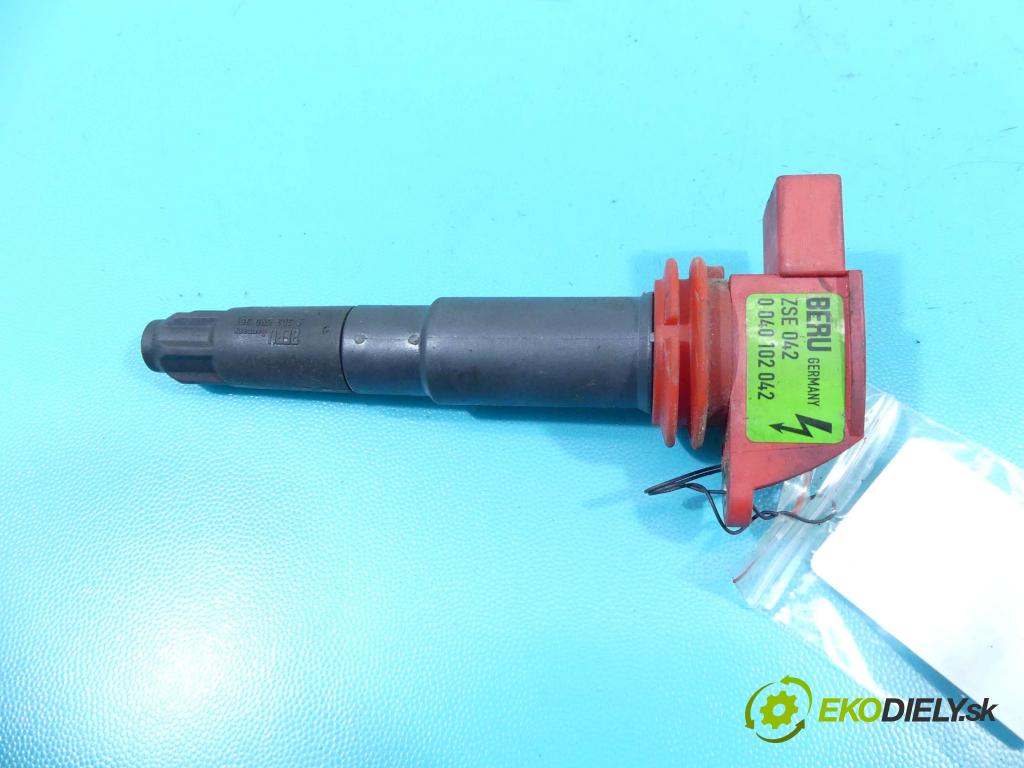 Porsche Panamera I 970 2009-2016 4.8 V8 400KM: automatic 294 kW 4806 cm3 5- cievka zapaľovacia 040102042 (Zapaľovacie cievky, moduly)