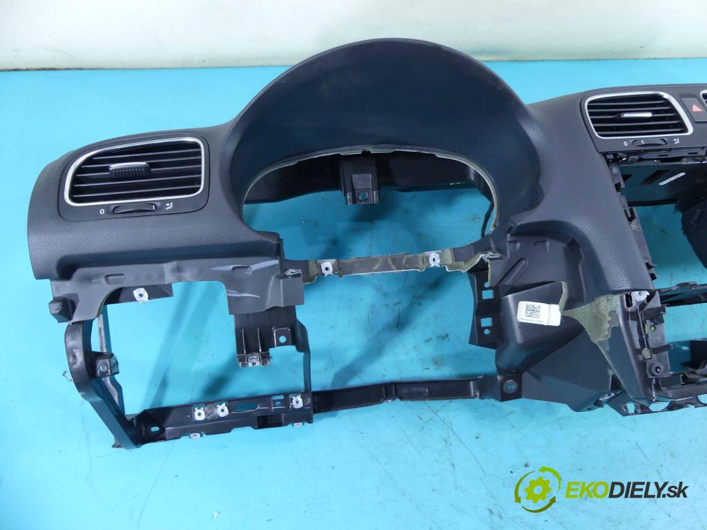 Vw Golf VI 2008-2013 1.6 tdi 105 HP automatic 77 kW 1598 cm3 5- kokpit,pristrojová doska rozdeľovacia