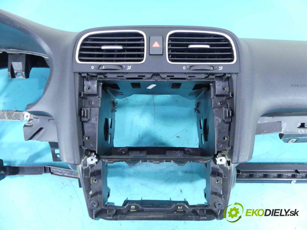 Vw Golf VI 2008-2013 1.6 tdi 105 HP automatic 77 kW 1598 cm3 5- kokpit,pristrojová doska rozdeľovacia