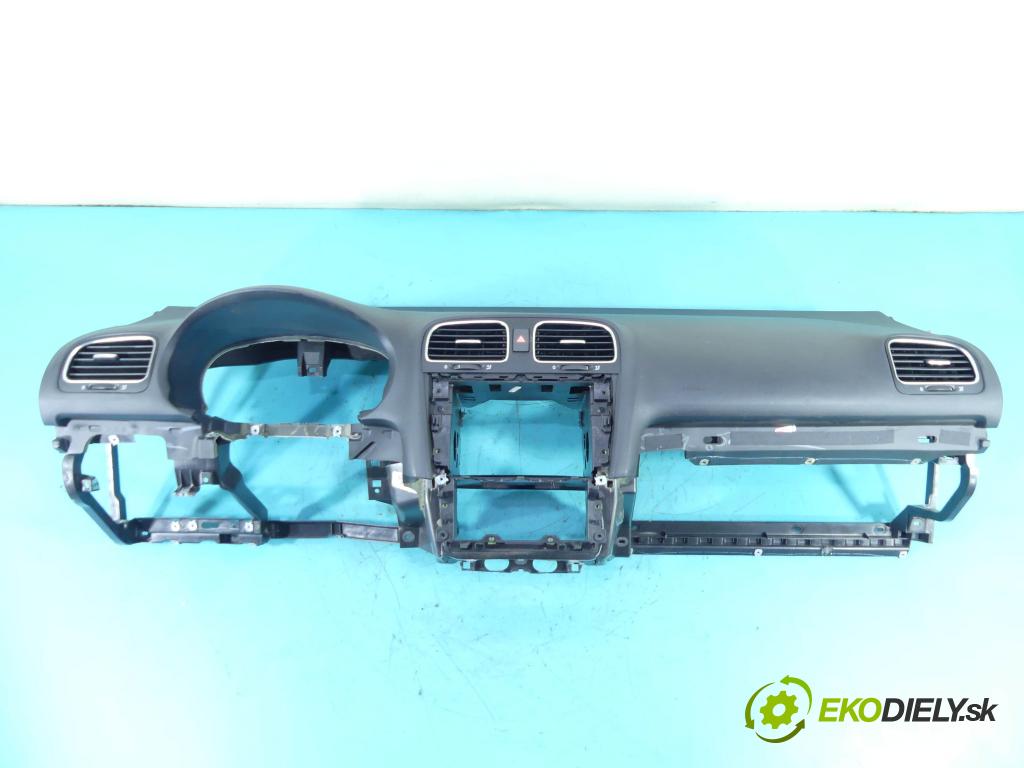 Vw Golf VI 2008-2013 1.6 tdi 105 HP automatic 77 kW 1598 cm3 5- kokpit,pristrojová doska rozdeľovacia 