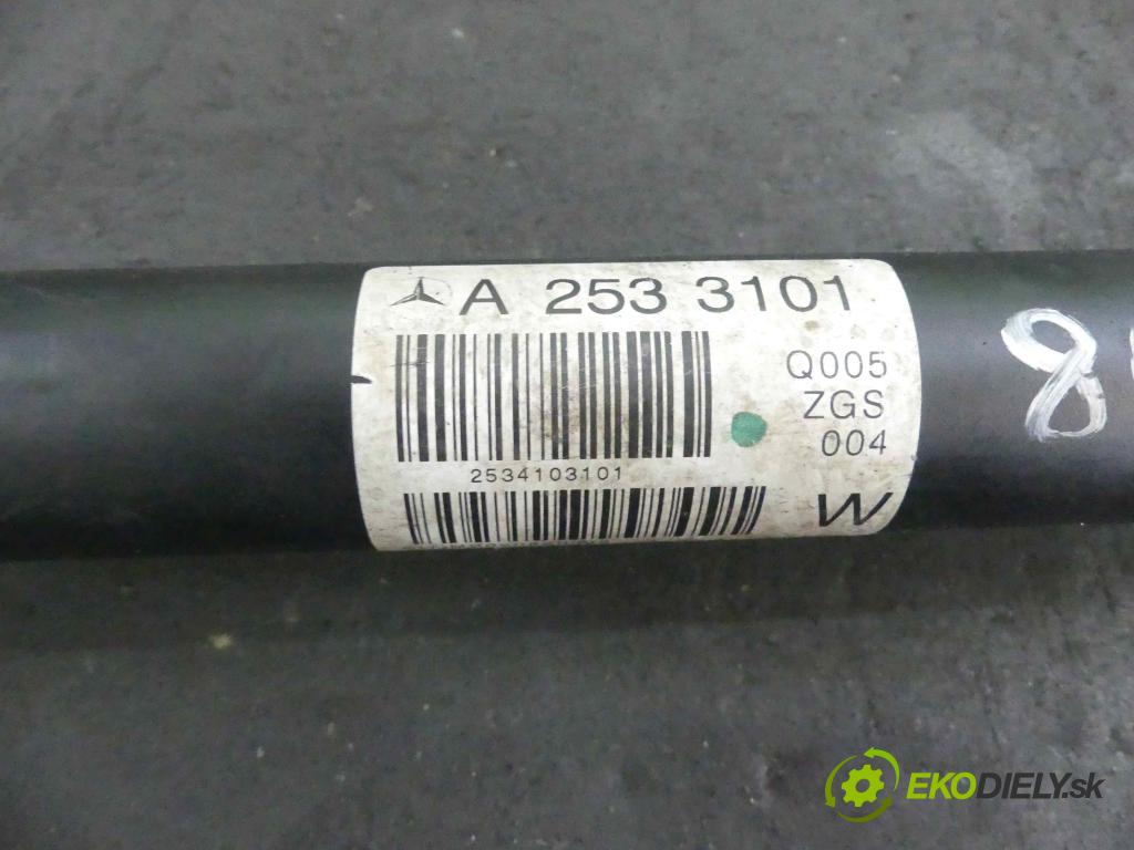 Mercedes GLC coupe X253 2015-2022 2.0 T 211KM automatic 155 kW 1991 cm3 5- Hřídel: A2533101 (Kardaňové hriadele)