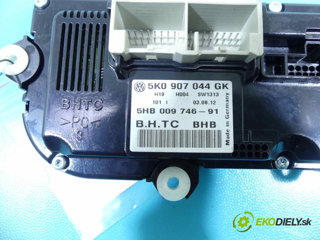Vw Golf VI 2008-2013 1.6 tdi 105 HP automatic 77 kW 1598 cm3 5- panel kúrenia 5K0907044GK
