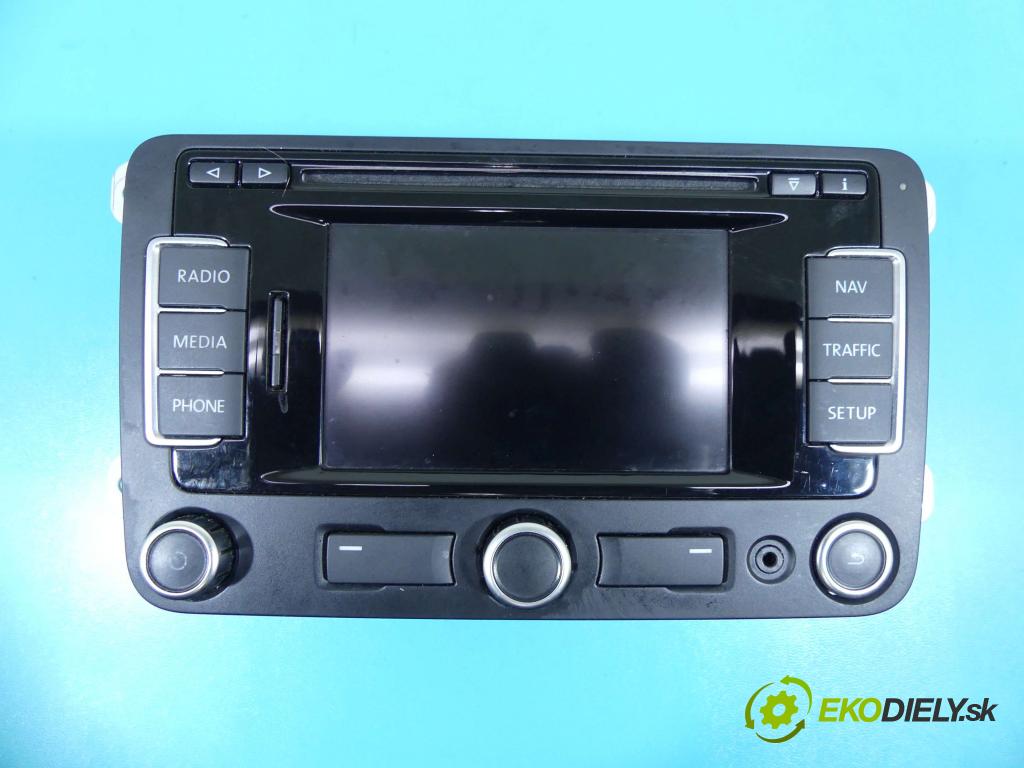 Vw Golf VI 2008-2013 1.6 tdi 105 HP automatic 77 kW 1598 cm3 5- Radio originál 3C0035270B