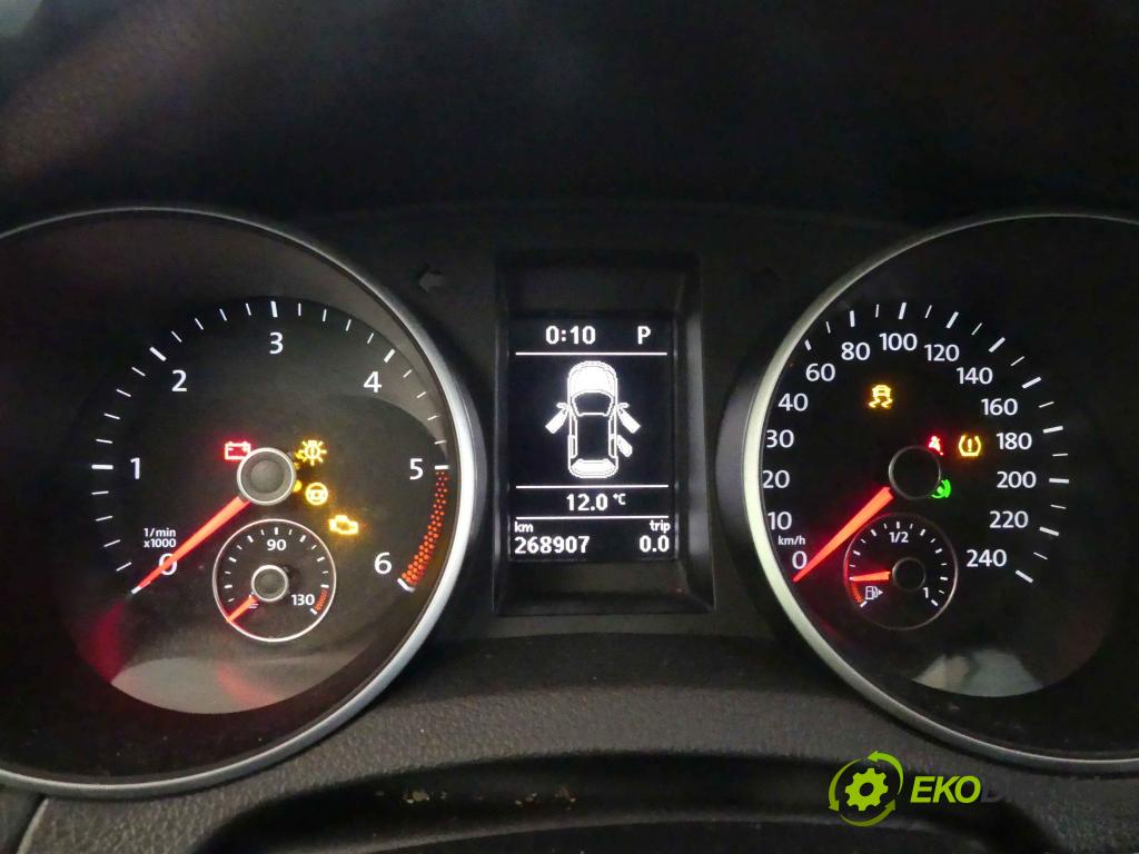 Vw Golf VI 2008-2013 1.6 tdi 105 HP automatic 77 kW 1598 cm3 5- prístrojovka/ budíky A2C34775800 (Prístrojové dosky, displeje)
