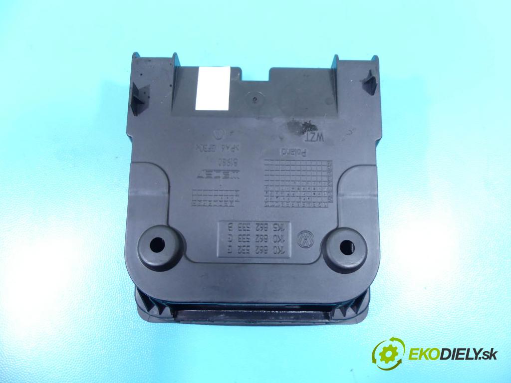 Vw Golf VI 2008-2013 1.6 tdi 105 HP automatic 77 kW 1598 cm3 5- Rukojeť: na nápoje: 1K0862532 (Úchyty, držiaky na nápoje)