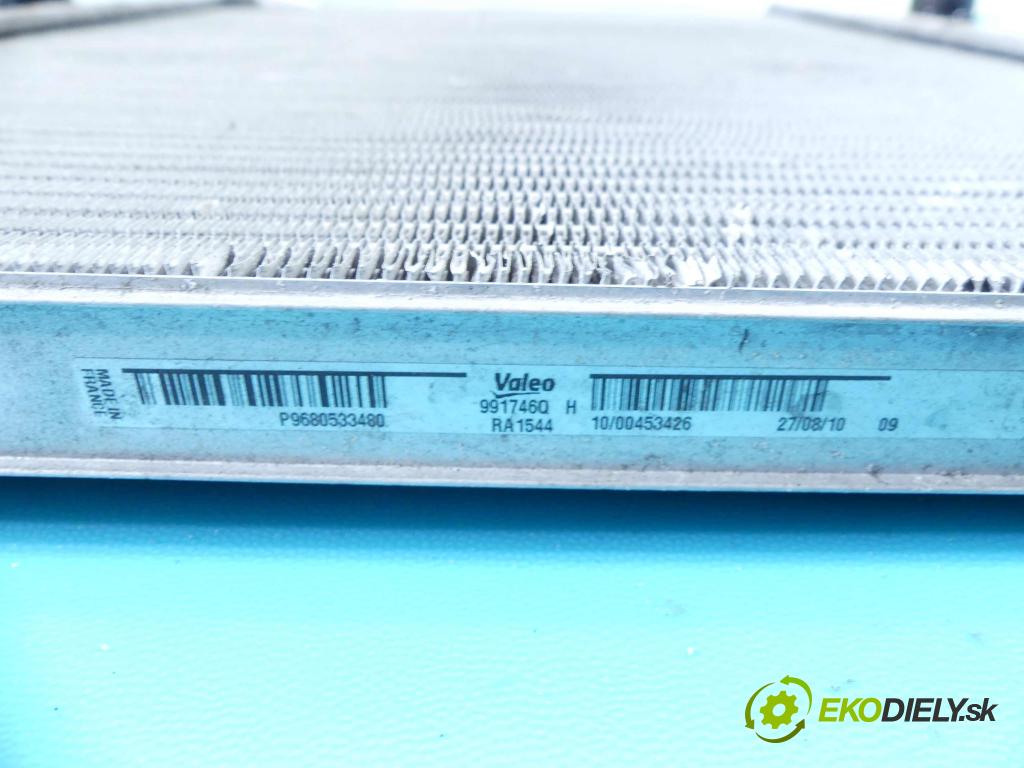 Peugeot 3008 I 2009-2016 1.6 hdi 114 HP manual 84 kW 1560 cm3 5- chladič voda: P9680533480 (Chladiče vody)