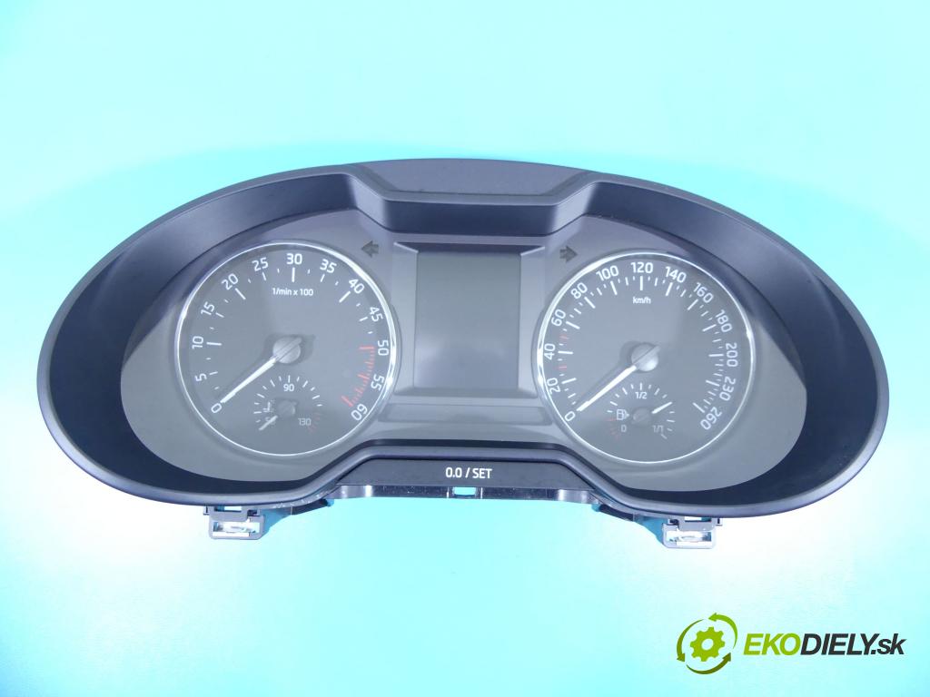 Skoda Octavia III 2013- 1.6 tdi 110 HP manual 81 kW 1598 cm3 5- prístrojovka/ budíky 5E0920781C (Prístrojové dosky, displeje)