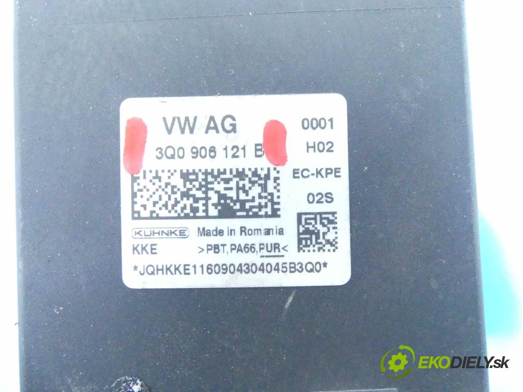 Skoda Octavia III 2013- 1.6 tdi 110 HP manual 81 kW 1598 cm3 5- modul riadiaca jednotka 3Q0906121B (Ostatné)