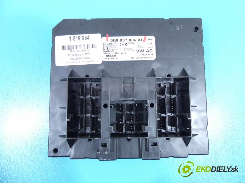 Skoda Octavia III 2013- 1.6 tdi 110 HP manual 81 kW 1598 cm3 5- modul riadiaca jednotka 5Q0937086 (Ostatné)