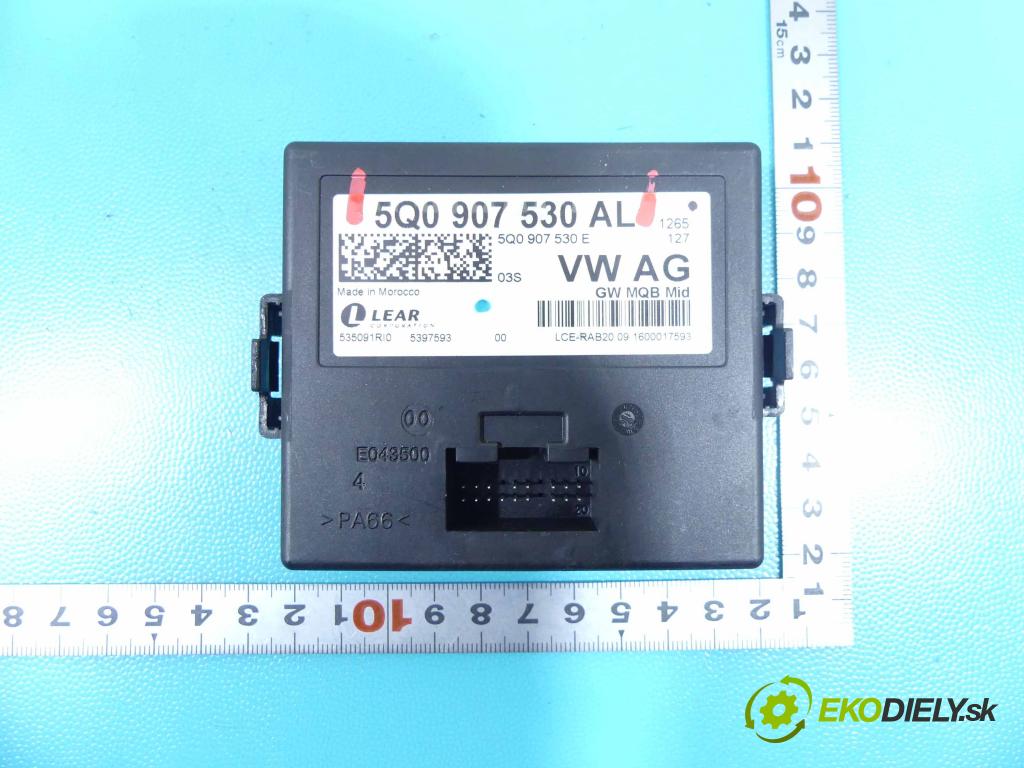 Skoda Octavia III 2013- 1.6 tdi 110 HP manual 81 kW 1598 cm3 5- modul riadiaca jednotka 5Q0907530AL (Ostatné)