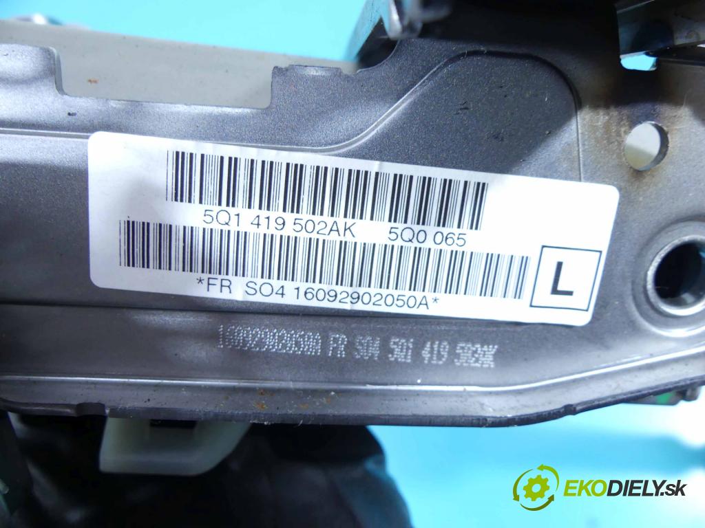 Skoda Octavia III 2013- 1.6 tdi 110 HP manual 81 kW 1598 cm3 5- Stĺpik volant 5Q1419502AK (Tyče riadenia (volantu))