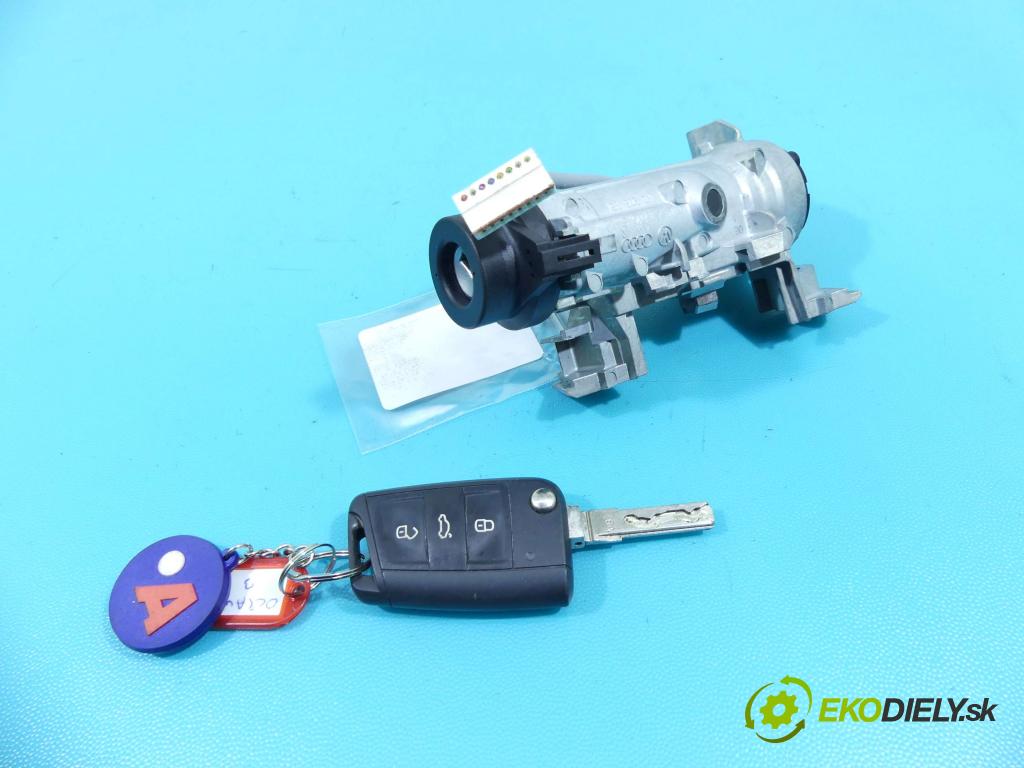 Skoda Octavia III 2013- 1.6 tdi 110 HP manual 81 kW 1598 cm3 5- Spínačka 5Q0905865 (Spínacie skrinky a kľúče)