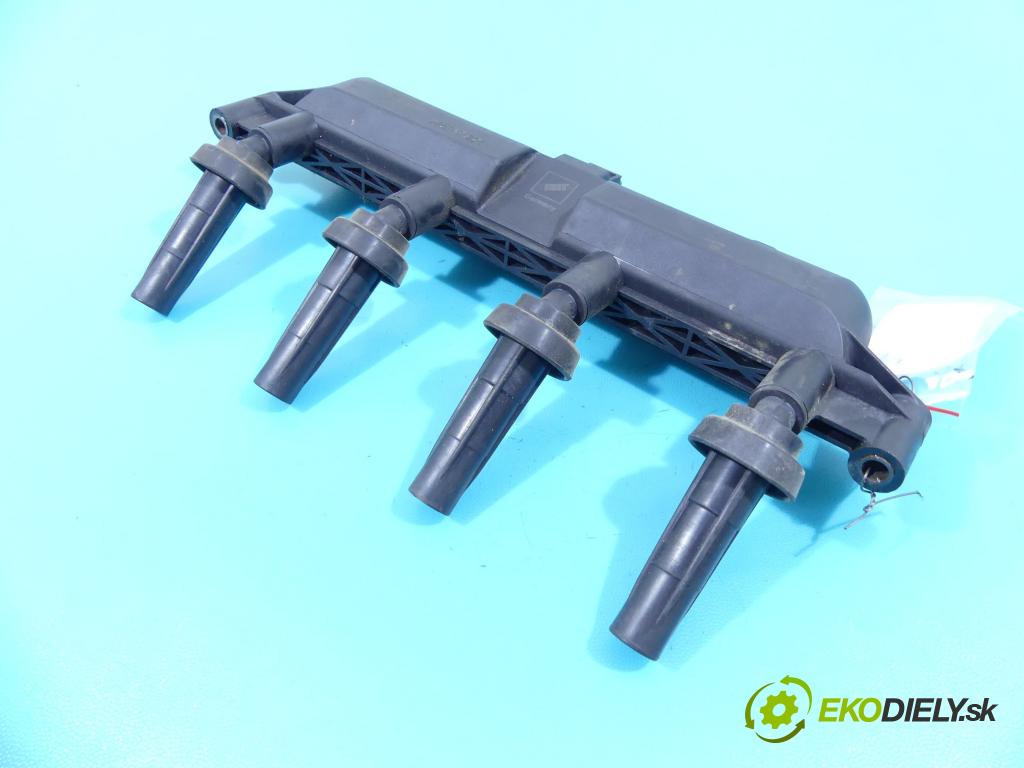 Peugeot 206 1.1b 60 HP manual 44 kW 1124 cm3 3- cievka zapaľovacia  (Zapaľovacie cievky, moduly)